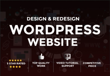 Professional Responsive WordPress Website Design Fast & Customizable