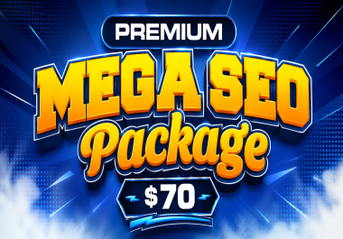 Premium Top Mega SEO Package SKY ROCKET Your Website Money Back