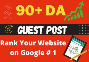 Publish High Quality Guest Posts Authority Backlinks