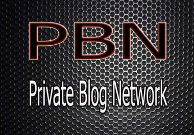 Build 15 PBN Post With DA/PA 50+ Permanent Backlink