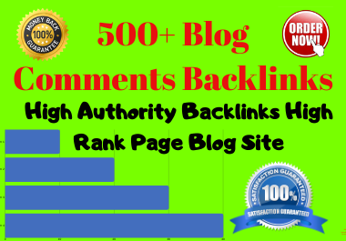 Create 40 do-follow Niche Relevent high authority Blog comments backlinks