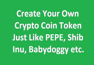 I Will Create Your Own Crypto Token on BNB with Full Ownership