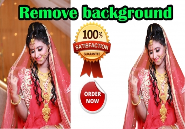 I will do professionally remove 1 to 100 image background