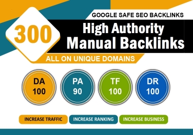 300 PR9 SEO Backlinks Permanent Link Building to Increase Google Ranking