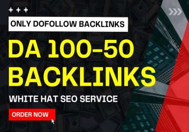 Get 50 Dofollow Profile Backlinks High DA DR TF Manual SEO Service