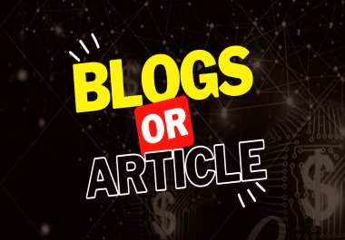 write a unique article,  blog posts,  on the topic of your choice