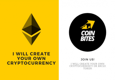I will create your own cryptocurrency dogecoin or bitcoin or bep20 token