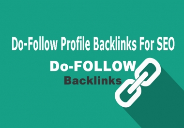 Build 25 High Authority Do Follow Profile Backlinks For SEO