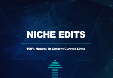 DR 40+ Niche Edit Link with Minimum Traffic 2000 DR Based Curated Links