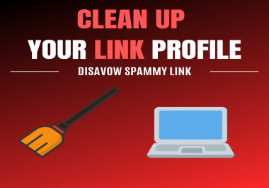 Disavow your spammy or toxic backlinks to your website