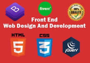 Front End and Back end Work in php and framework