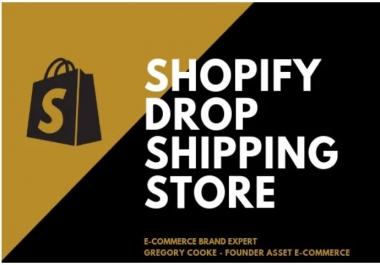 Build You A High Converting Dropshipping Shopify Store