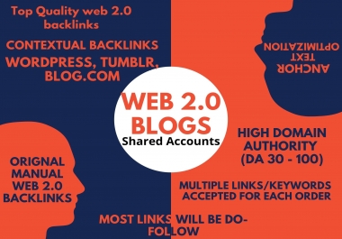 I will rank your site with web 2 0 75 dofollow backlinks
