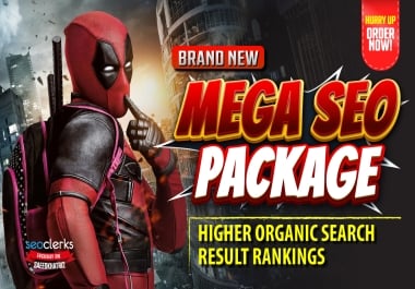 Professional Mega SEO Package with Indexed Dofollow Backlinks Using Safe SEO Strategies