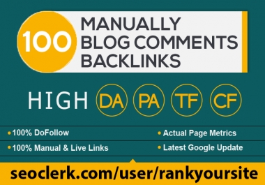provide 100 dofollow blog comment seo backlinks