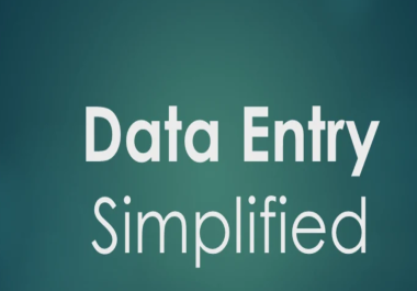 I will do data entry,  data collection,  product upload,  excel csv jobs