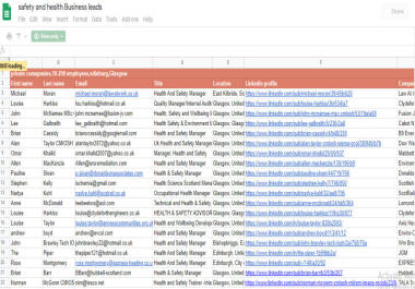 I will do fast and perfect data entry and web research