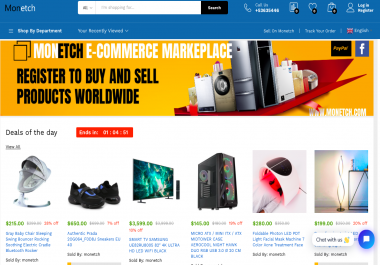 Build Multi vendor Ecommerce marketplace like Amazon/Aliexpress