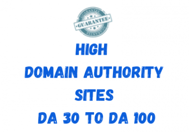 Permanent 10 Backlinks Domain Authority 30+ Do-Follow & No-Follow Mix Contextual