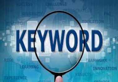 High quality 50 SEO Keyword Research for your any Niche or any website