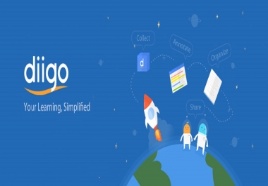 Write and publish guest post on diigo. com da 90