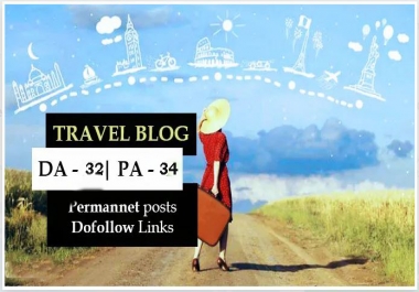 Guest Post On My Da 30+ Real Traffic USA Travel Website