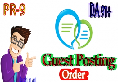 I Create Guest Post On High Quality Website DA 91 Plus with high Traffic