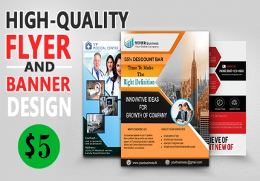 Design A Banner, Flyer, Poster,  Facebook Cover Or Youtube Banner,  Or Ad Header