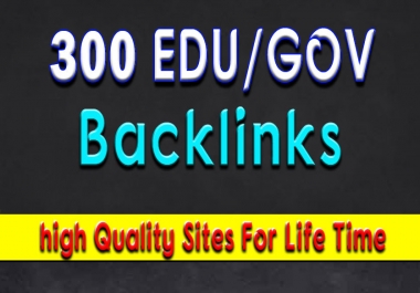 Limited offer 300 Edu Backlinks with high trust authority safe link building seo backlinks