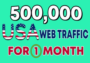 GET 150,000 Organic USA Web Traffic For ONE Month