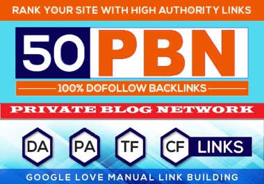 50+ High DA PA Permanent Web 2.0 PBN Home Page do follow Backlinks