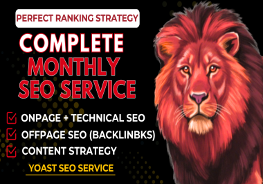 Boost Your Website Rankings with Monthly Complete SEO Service