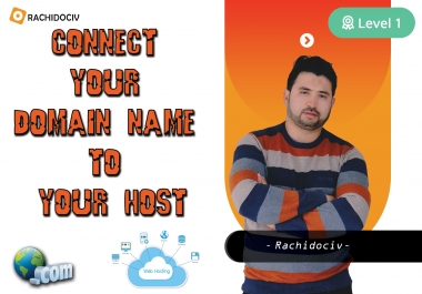 i will point your domaine name to your host account and fix your dns records