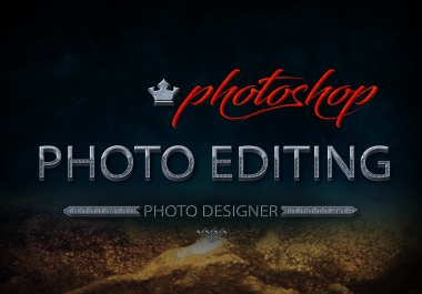 Photo editing,  retouching and color grading using photoshop