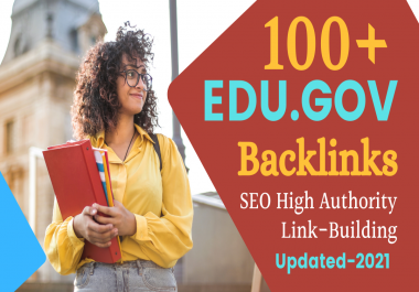 I will create high quality 100 plus EDU and GOV Redirect white hat manual backlinks