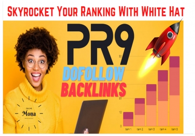 I will do 120 plus pr9,  with high authority white hat seo dofollow backlinks