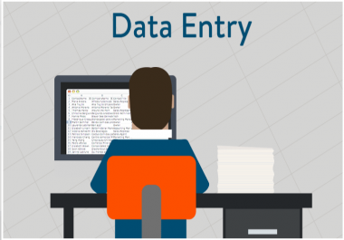 complete any type of data entry job