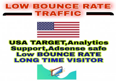 1000 Real & High Quality Usa Target Web Traffic - Adsense Safe, analytic Support