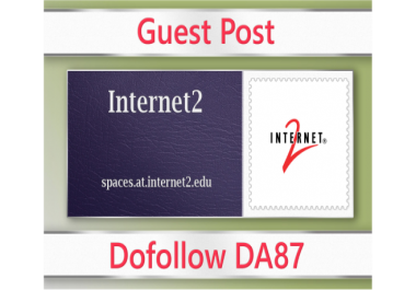 Guest post on Internet2 EDU - spaces. at. internet2. edu - DA87