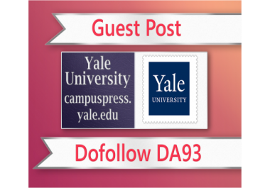 Guest post on Yale EDU - campuspress. yale. edu - DA93
