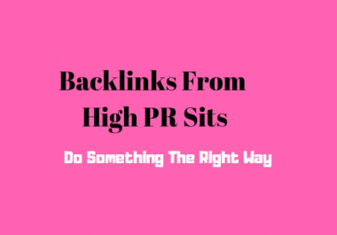 Create 40 Highpr Backlinks, Seo Service For You