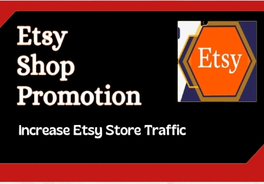 Do your Etsy store promotion With Organic Traffic