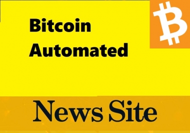 Build Premium Autopilot Bitcoin Crypto News Site For Passive Income