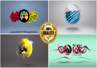 I will create splendid logo animation intro or youtube intro video
