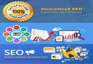 Provide Guaranteed Keywords Ranking within 21 Days else Money will be refunded