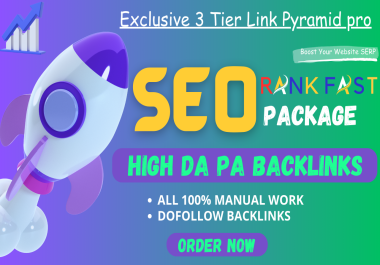 Exclusive 3-Tier SEO Link Pyramid Service - Boost Authority & Rank Higher on Google