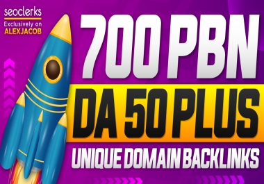 boost website with 700 PBN DA50+ index sites permanent dofollow Backlinks