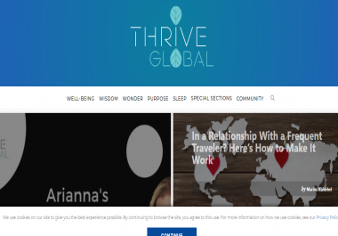 Write And Publish Guest Post On Thriveglobal Da 76 Blog