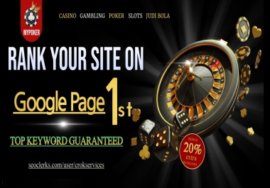 Boom Your Result Rank 1st Page On Google 1,000 Links Online Casino Gambling Poker Sites 1 Keyword