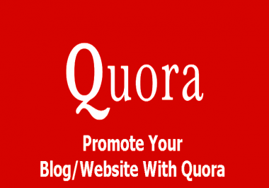 Promote your website by creating 30 Quora Answer